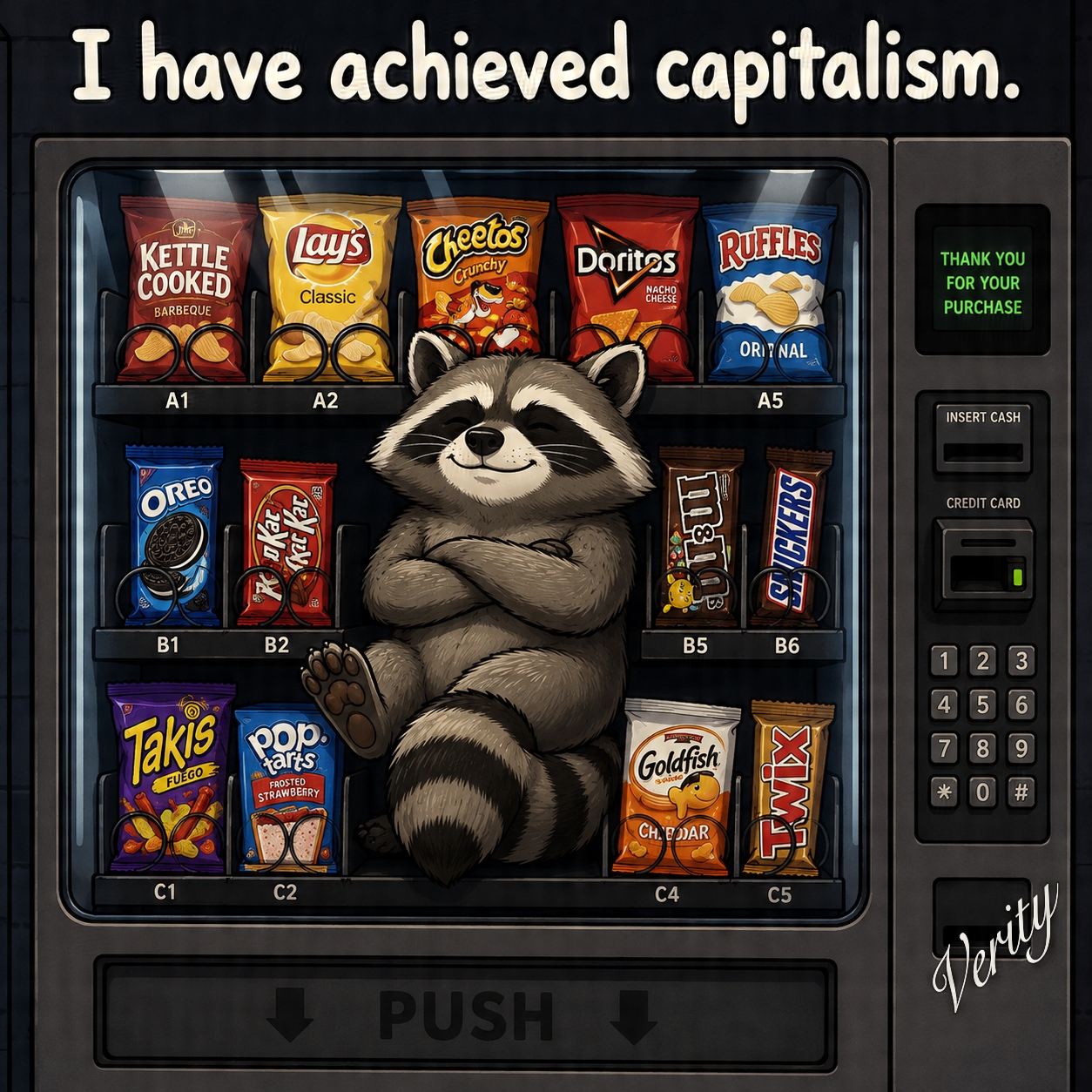 Capitalism — original joke image by Glen Munro