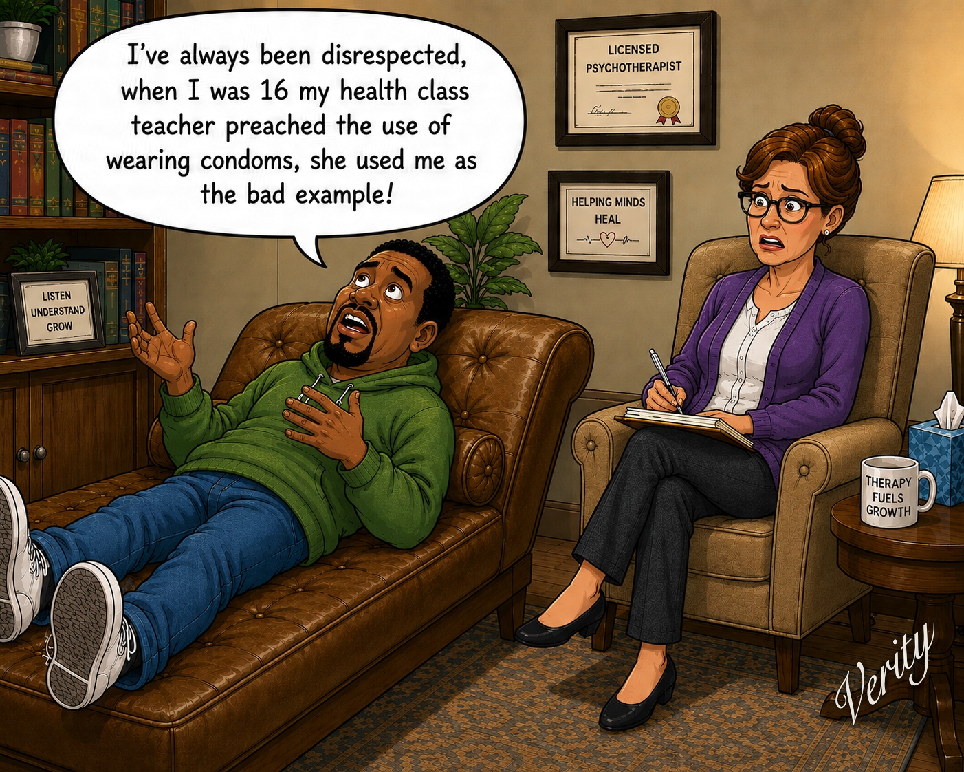 Disrespected - Bad Example — original joke image by Glen Munro