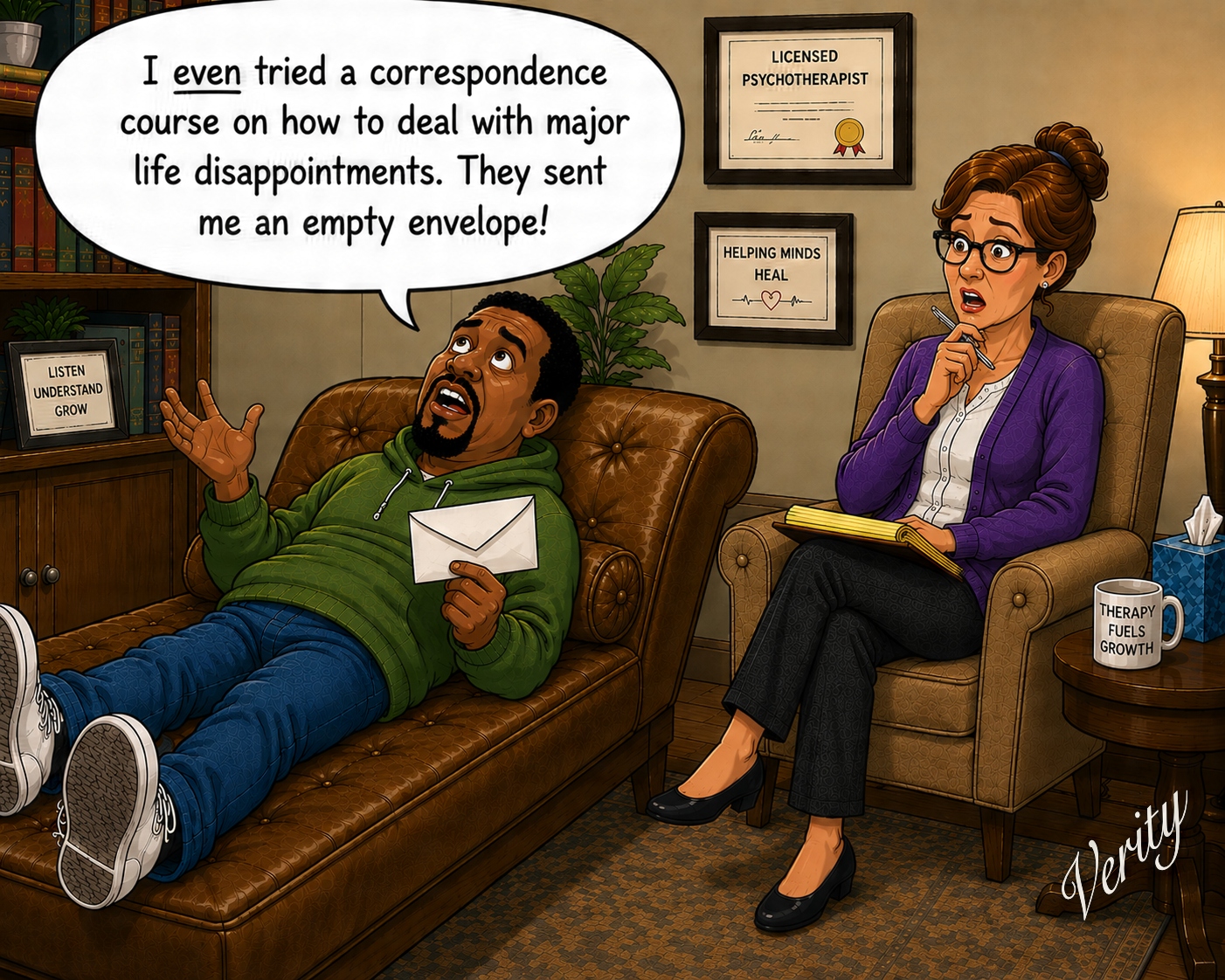 Disrespected - Correspondence — original joke image by Glen Munro
