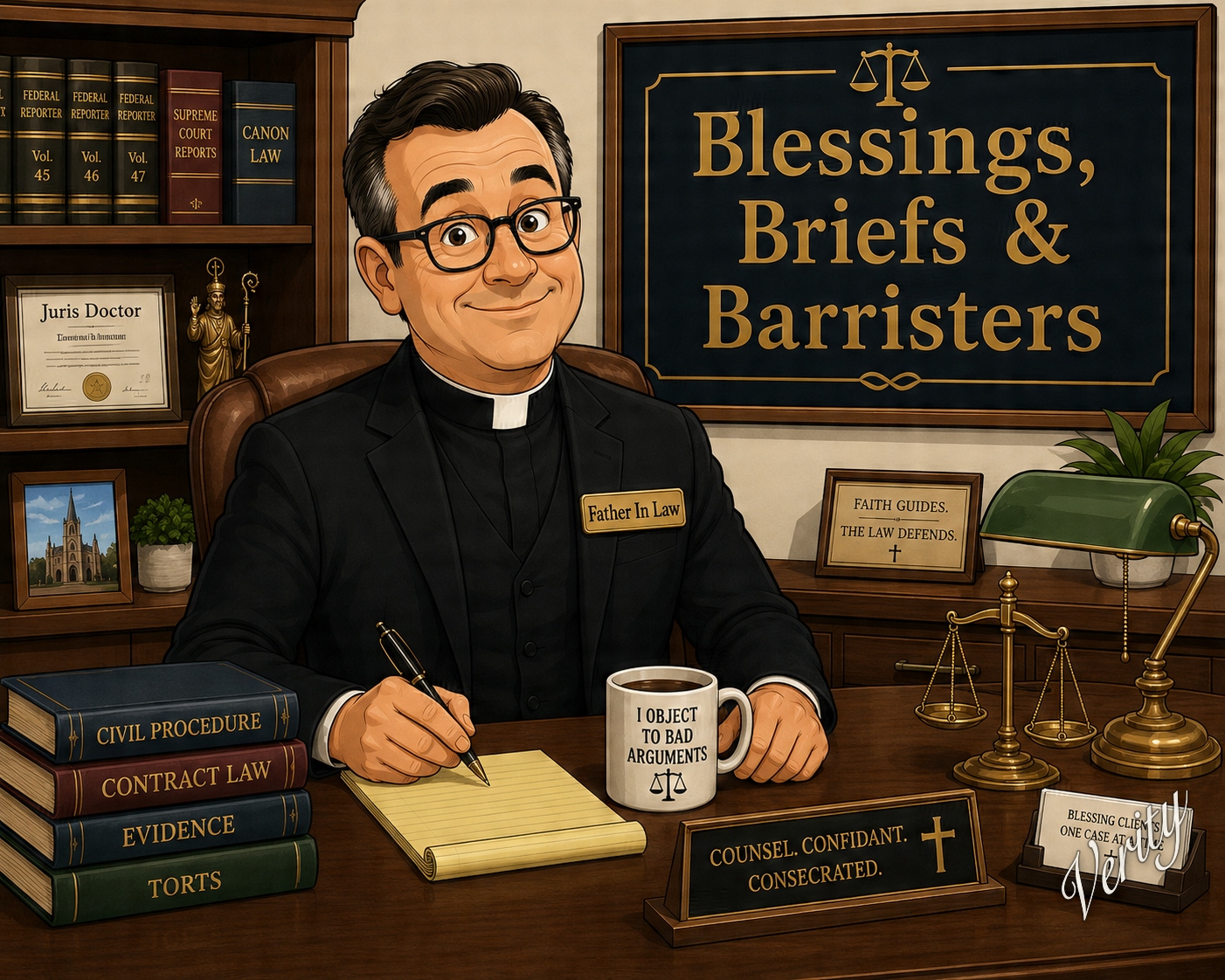 Father in Law — original joke image by Glen Munro
