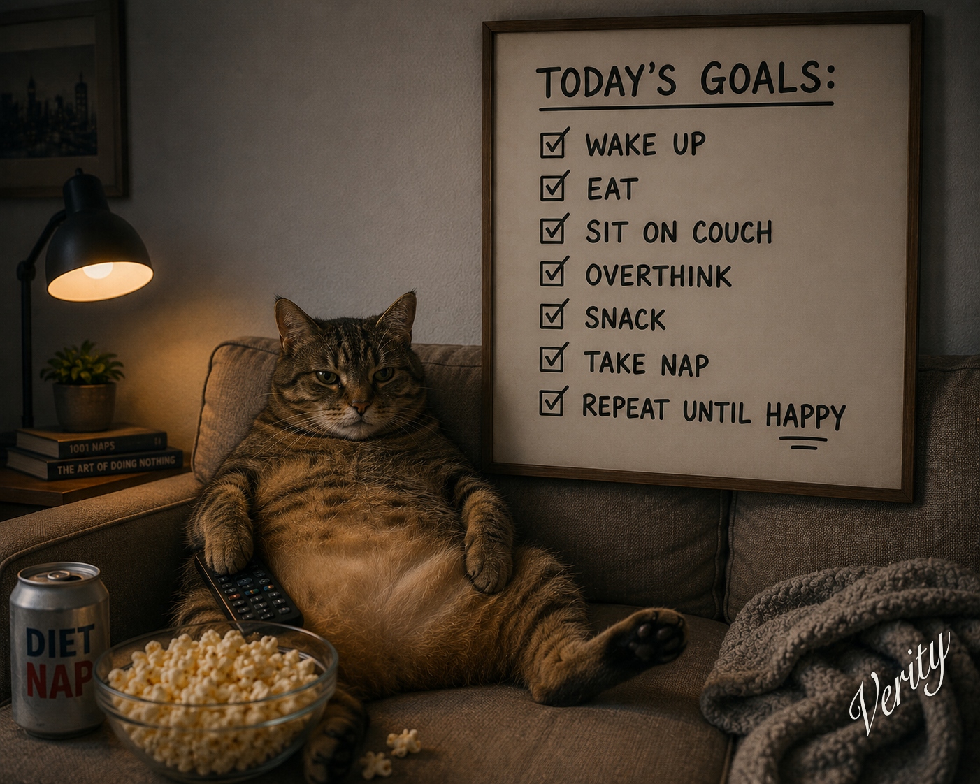 Today's Goal — original joke image by Glen Munro